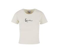 Karl Kani Damen KW-TE011-003-06 Small Signature Essential Short Tee Off White, XL