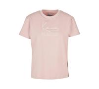 T-Shirt KARL KANI "Karl Kani Damen KW221-012-1 Signature KKJ Tee rose", Damen, Gr. XS, rose, 100% Baumwolle, unifarben, normal, Rundhals, Shirts T-Shirt (91247757-XS)