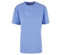 T-Shirt KARL KANI "Karl Kani Damen KW241-027-2 Small Signature Star Os Tee", Damen, Gr. M, lila, 100% Baumwolle, unifarben, normal, Rundhals, Shirts T-Shirt (89331829-M) lila