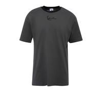 T-Shirt KARL KANI "Karl Kani Herren", Damen, Gr. S, anthrazit, schwarz, 100% Baumwolle, bedruckt, oversize, Rundhals, Shirts T-Shirt (16886357-S) anthrazit, schwarz