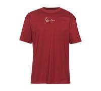 T-Shirt KARL KANI "Karl Kani Herren", Damen, Gr. XXL, dunkelrot, 100% Baumwolle, unifarben, normal, Rundhals, Shirts T-Shirt (30587417-XXL)