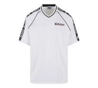 Herren T-Shirt - Sports Shadow Stripe Jersey - White,L,Weiß