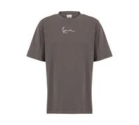 T-Shirt KARL KANI "Karl Kani Herren", Herren, Gr. S, grau (anthrazit), 100% Baumwolle, loose fit, Rundhals, Shirts T-Shirt (43913820-S) anthrazit