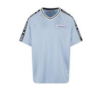 Karl Kani Herren KM242-023-2 Sports Shadow Stripe Jersey Light Blue, XS