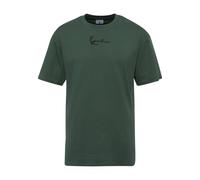 T-Shirt KARL KANI "Karl Kani Herren", Damen, Gr. XS, dunkelgrün, 100% Baumwolle, unifarben, normal, Rundhals, Shirts T-Shirt (22368137-XS) dunkelgrün