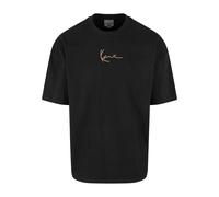 Karl Kani Herren KM214-084-1 Small Signature Heavy Jersey Tee Black, L