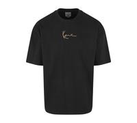 Karl Kani Herren KM214-084-1 Small Signature Heavy Jersey Tee Black, XS