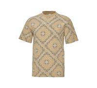 Karl Kani KK Small Signature Paisley Tee in Gr. S in Beige