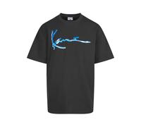 T-Shirt KARL KANI "Karl Kani Herren KM242-025-2 Water Signature Tee", Herren, Gr. L, schwarz, 100% Baumwolle, oversize, Rundhals, Shirts T-Shirt (46602651-L) schwarz