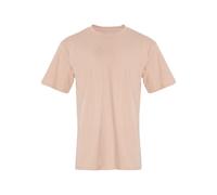 T-Shirt KARL KANI "Karl Kani Herren KU213-013-1 Small Signature Tee", Herren, Gr. XS, rose, 100% Baumwolle, relaxed fit, Rundhals, Shirts T-Shirt (82481940-XS)