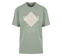 T-Shirt KARL KANI "Karl Kani Kani Music Paisley Print T-Shirt", Herren, Gr. S, grün, 100% Baumwolle, bedruckt, oversize, Rundhals, Shirts T-Shirt (41941756-S)