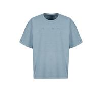 T-Shirt KARL KANI "Karl Kani Karl Kani Autograph Heavy Boxy Tee", Damen, Gr. XXL, lightblau, 100% Baumwolle, bedruckt, loose fit, Rundhals, Shirts T-Shirt (74049616-XXL) lightblau