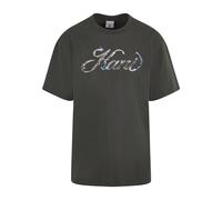 T-Shirt KARL KANI "Karl Kani KK Kani Icy Chrome Tee", Damen, Gr. S, schwarz, 100% Baumwolle, bedruckt, loose fit, Rundhals, Shirts T-Shirt (95710555-S) schwarz
