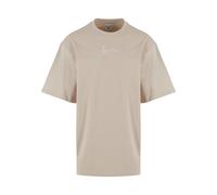 T-Shirt KARL KANI "Karl Kani KK Small Signature Essential Tee", Damen, Gr. M, beige, 100% Baumwolle, bedruckt, normal, Rundhals, Shirts T-Shirt (82382305-M) beige