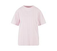 T-Shirt KARL KANI "Karl Kani Signature Pinstripe Os T-Shirt", Damen, Gr. XS, pink, 100% Baumwolle, bedruckt, normal, Rundhals, Shirts T-Shirt (85617263-XS) pink