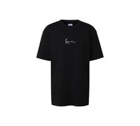 T-Shirt KARL KANI "Karl Kani Small Signature White Logo Tee black", Damen, Gr. XL, schwarz, 100% Baumwolle, bedruckt, oversize, Rundhals, Shirts T-Shirt (15193848-XL) schwarz