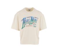 Karl Kani T-Shirt mit Label-Print Modell 'Sport Gradient' in Weiss, Größe S