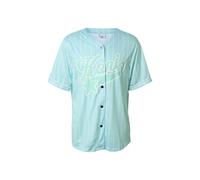 T-Shirt KARL KANI "Karl Kani Star Logo Pinstripe Baseball Shirt", Herren, Gr. L, blau, 100% Polyester, Shirts T-Shirt (17627701-L) blau