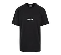 T-Shirt KARL KANI "Karl Kani Unisex KM234-037-1 KK Small Retro Tee", Herren, Gr. S, schwarz, 100% Baumwolle, bedruckt, oversize, Rundhals, Shirts T-Shirt (75753805-S) schwarz