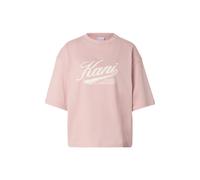 T-Shirt KARL KANI "Karl Kani Varsity Oversized T-Shirt", Damen, Gr. XS, rose, 100% Baumwolle, bedruckt, oversize, Rundhals, Shirts T-Shirt (81085031-XS) rose