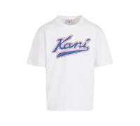 T-Shirt KARL KANI "Karl Kani Varsity Print T-Shirt", Herren, Gr. XXL, weiß, 100% Baumwolle, bedruckt, normal, Rundhals, Shirts T-Shirt (94768149-XXL) weiß