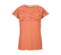 T-Shirt KILLTEC "KOS 22 WMN TSHRT", Damen, Gr. 38, rot (lachs), Oberstoff: 92% Polyester, 8% Elasthan, Shirts T-Shirt, Atmungsaktives, schnelltrocknendes Damen T-Shirt mit Print. (88637640-38)