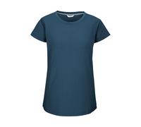 T-Shirt KILLTEC "KOS 23 WMN TSHRT", Damen, Gr. 42, blau, Obermaterial: 62% Polyester, 32% Viskose, 6% Elasthan, Shirts T-Shirt, Leichtes, schnelltrocknendes Damen Funktionsshirt mit Stretch. (75121231