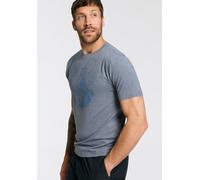 T-Shirt KILLTEC "KOS 254 MN TSHRT", Herren, Gr. 3XL, blau (dunkelblau), Obermaterial: 65% Polyester, 30% Baumwolle, 5% Elasthan, Rundhals, Shirts T-Shirt, Atmungsaktiv & schnell trocknend (75355221-XX