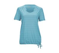 Killtec Damen Funktions-T-Shirt KOS 46, schnelltrocknend, feuchtigkeitstransportierend, Bali Blau 36