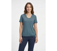 T-Shirt KILLTEC "KOS 46 WMN TSHRT", Damen, Gr. 42, blau (sturmblau), Obermaterial: 93% Polyester, 7% Elasthan, Shirts T-Shirt, Kurzarm-Design, aus Polyester und Elasthan, auch in großen Größen (501962