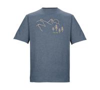 killtec Herren T-Shirt Kurzarm/Rundhalsausschnitt KOS 78 MN TSHRT, Nachtblau, XL, 44212-000