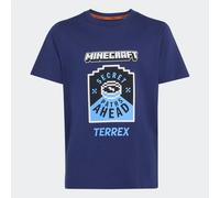 T-Shirt Kind adidas Minecraft MT Bleu 9/10 Jahre