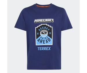 T-Shirt Kind adidas Minecraft MT Bleu 9/10 Jahre