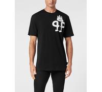 Philipp Plein - T-Shirt King Plein - Größe XXL - schwarz