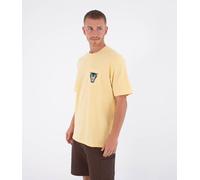 Hurley Etam Pocket Short Sleeve T-shirt Gelb S Mann