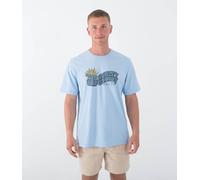 Hurley Naturally Stoked T-Shirt eiffel blue Herren Gr. S