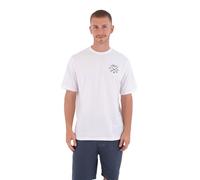 Hurley - Tee S/S Printing Press Evy - T-Shirt, Gr. L, weiß (White)