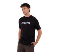 Hurley - Tee S/S Printing Press The Box - T-Shirt, Gr. L, schwarz (Black)