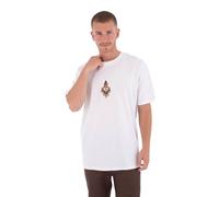 White Hurley Tattoo Trudy Heart Short Sleeve T-shirt Weiß M Mann