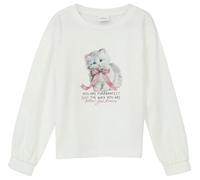 Longsleeve im Loose Fit mit Frontprint 104/110 creme|weiß 2171388.0210.104_110