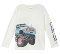 Longsleeve mit großem Silikon-Print 128/134 creme|weiß 2170060.0210.128_134