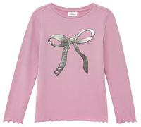 Jerseyshirt im Slim Fit mit Folienprint und Rollkante 128/134 Rosa 2171381.4189.128_134