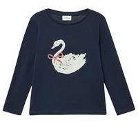 Langarmshirt mit Glitzerprint im Loose Fit 128/134 blau 2173259.5952.128_134