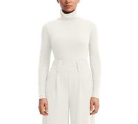 s.Oliver Langarmshirt mit Rollkragen 2170669 Damen Creme Größe S