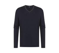 T-Shirt langarm Blau M