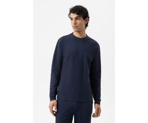 T-Shirt langarm Serie Homey Nights Yacht Blue blau L