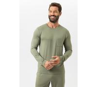 T-Shirt langarm Serie Jefferson Faded Olive grün M