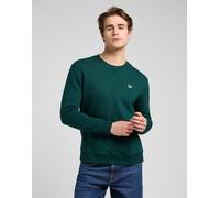 T-Shirt LEE, Herren, Gr. XL, jade forest, Obermaterial: 80% Baumwolle, 20% Polyester, Basic, schmal hüftlang, Rundhals, Shirts T-Shirt, in schmaler Passform (84566711-XL) jade forest