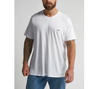 Lee Herren Patch Logo Tee White T shirts, Weiß, L EU