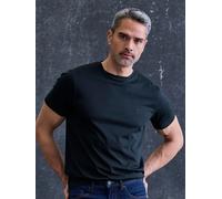 LERROS Basic T-Shirt mit LERROS Logo-Print - Classic Navy XXXL